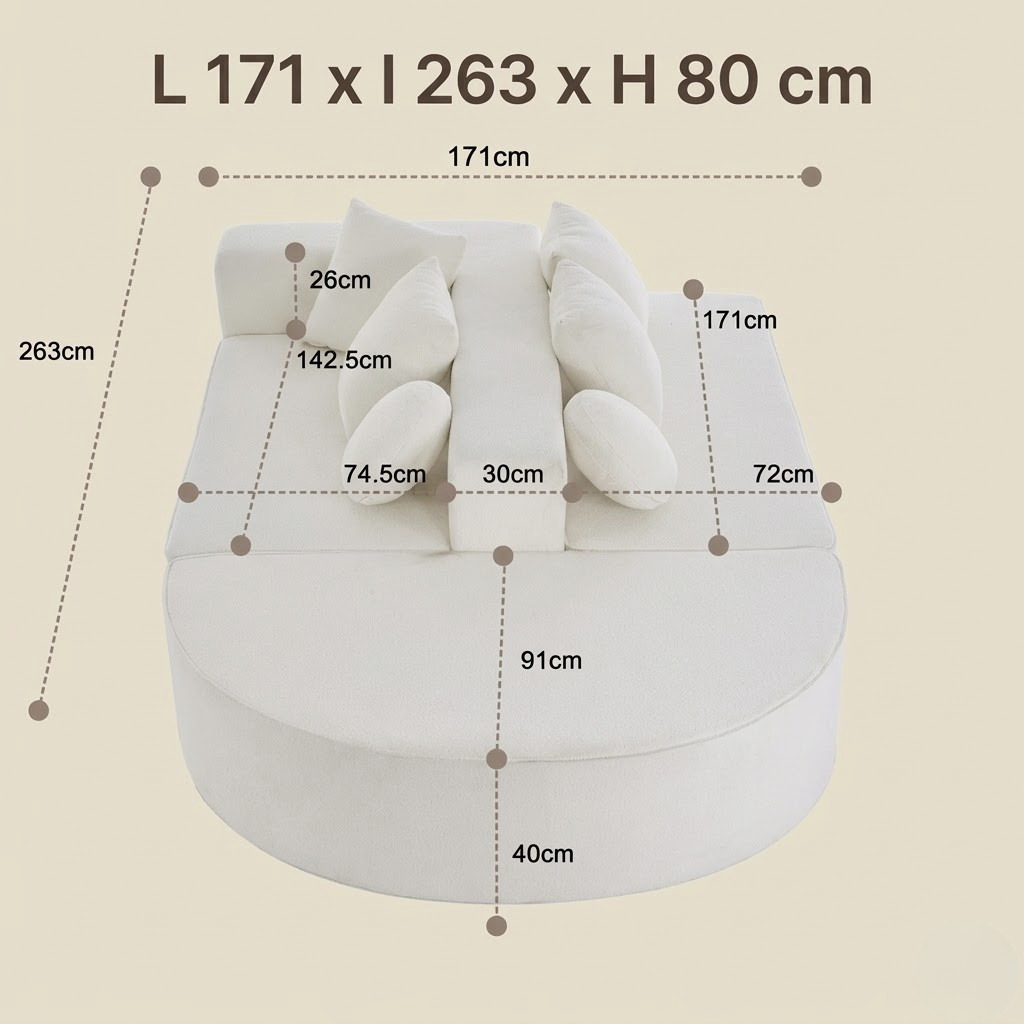 Canapé Nuage Althéa